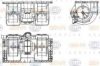 HELLA 8EW 351 336-141 Interior Blower